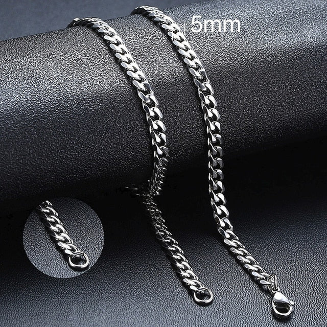 Cuban Chain Necklace for Men and Women