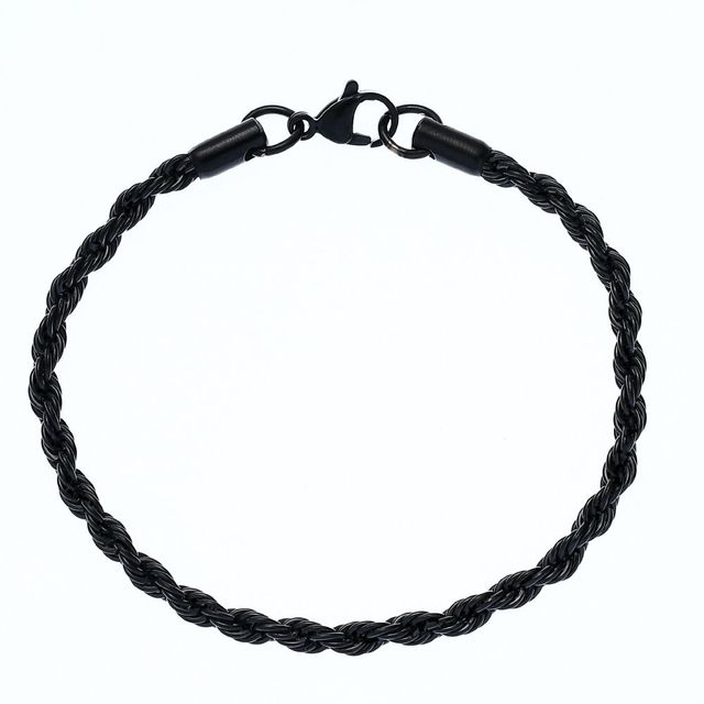 Twisted Rope Chain Bracelet